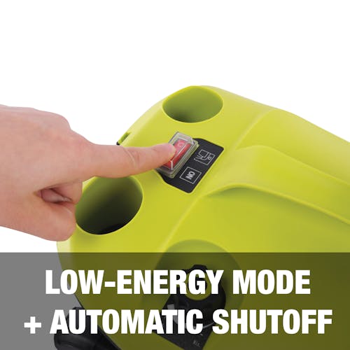 Low-energy mode and automatic shut-off,