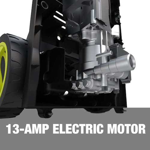 13-amp electric motor.