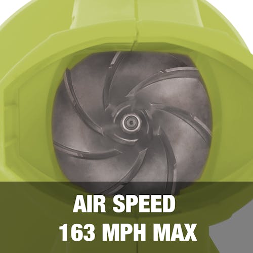 Max air speed of 163 mph.
