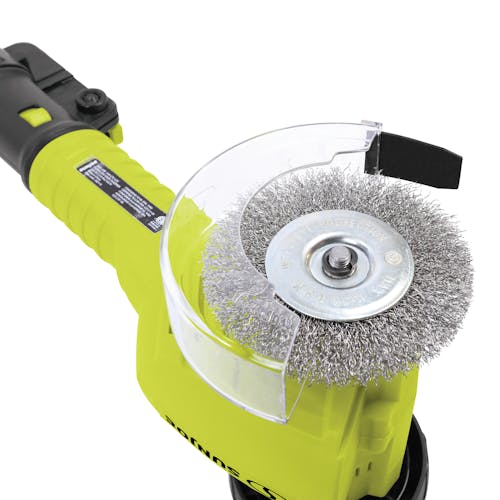 Steel wire brush for the Sun Joe 24-Volt cordless weed sweeper kit.