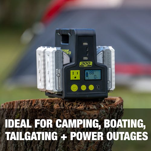 Ideal for camping, boating, tailgating, and power outages.