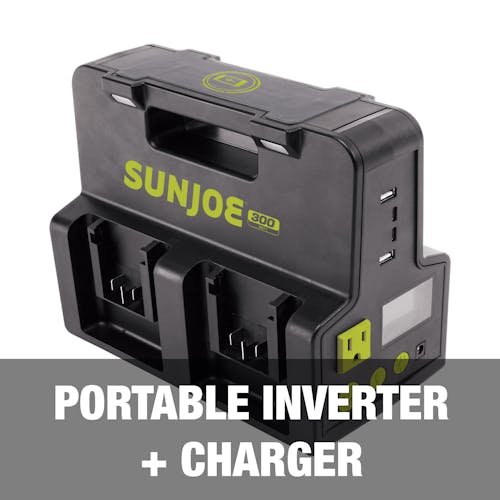 Portable inverter and charger.
