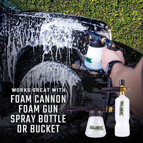 Slick Products Premium Car Wash Bundle W/ Foam Gun