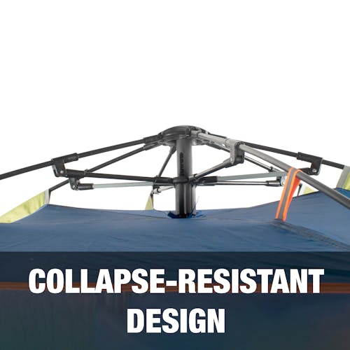 Collapse-resistant design.