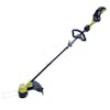 Left-side view of the Sun Joe 100-volt 16-inch Cordless Brushless String Trimmer.