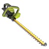 Sun Joe 100-volt 24-inch Cordless Handheld Hedge Trimmer Kit.