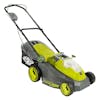 Angled view of the Sun Joe 40-volt 16-inch Cordless Brushless Lawn Mower Kit.