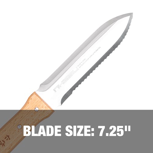 Blade size is 7.25 inches.