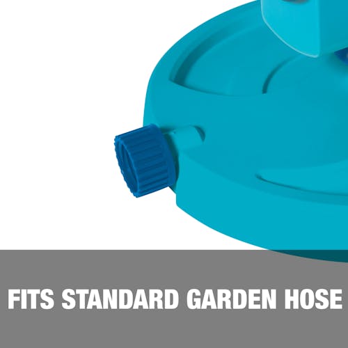 Fits standard garden hose.