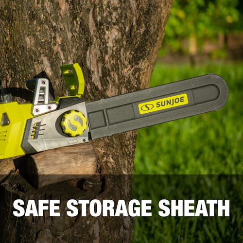 Safe storage sheath.
