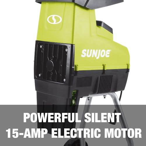 Powerful silent 15-amp electric motor.