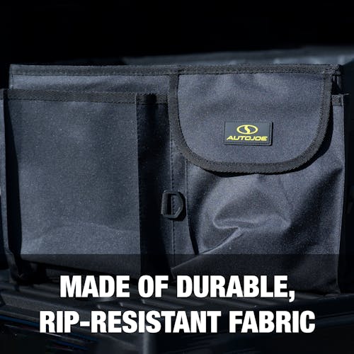Made of durable, rip-resistant fabric.