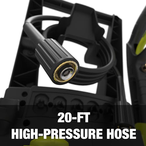 20-foot high-pressure hose.