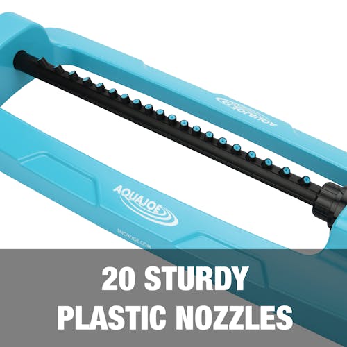 20 sturdy plastic nozzles.