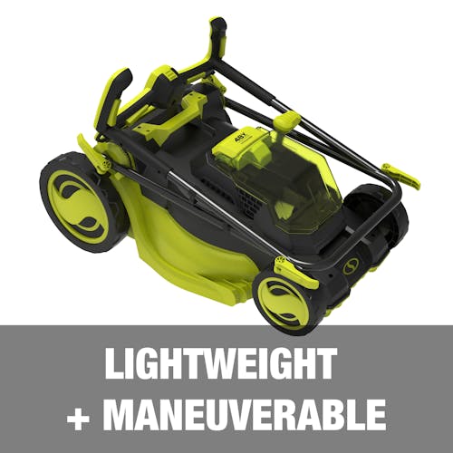 Lightweight and maneuverable.