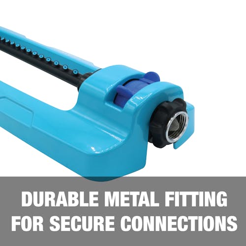 Durable metal fitting for secure connections.
