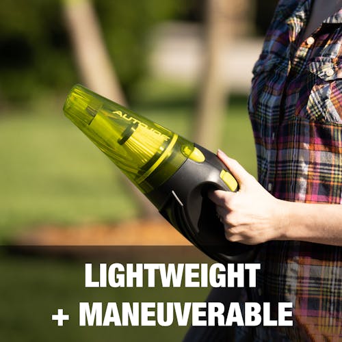 Lightweight and maneuverable.
