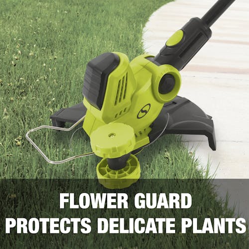 Flower guard protects delicate plants.