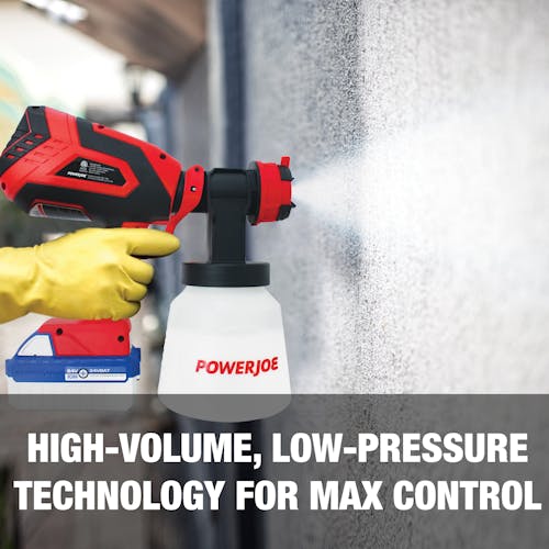 High volume, low pressure technology for max control.