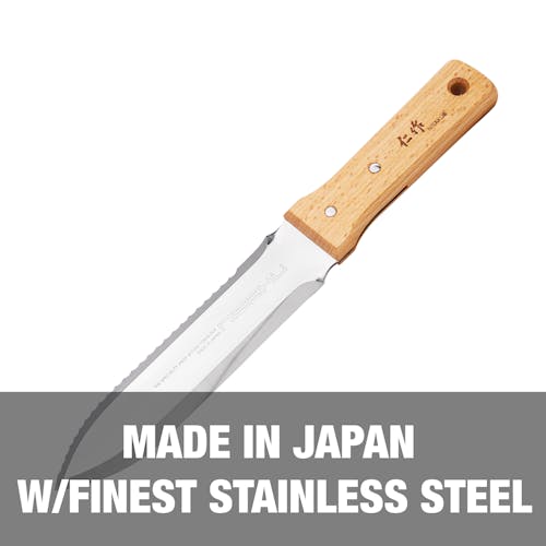 Made in Japan with the finest stainless steel.