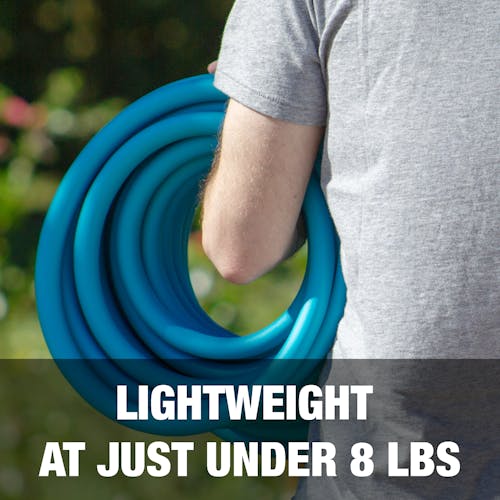 Lightweight at just under 8 pounds.