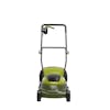 Sun Joe 24-Volt cordless 14-inch Lawn Mower plus a 4.0-Ah lithium-ion battery.