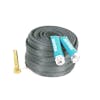 Aqua Joe 75-foot fiberjacket garden hose.