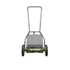 Sun Joe 18-inch manual reel mower with grass catcher.