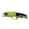 Sun Joe 3.6-volt green Cordless Rechargeable Power Pruner.