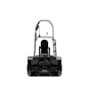 Snow Joe 15-amp 22-inch electric snow thrower with dual LED lights with cover and cover storage bag.