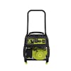 Sun Joe Portable Propane Generator with a 2.0-Ah lithium-ion battery, propane hose, funnel, cover, and assembly tool kit.